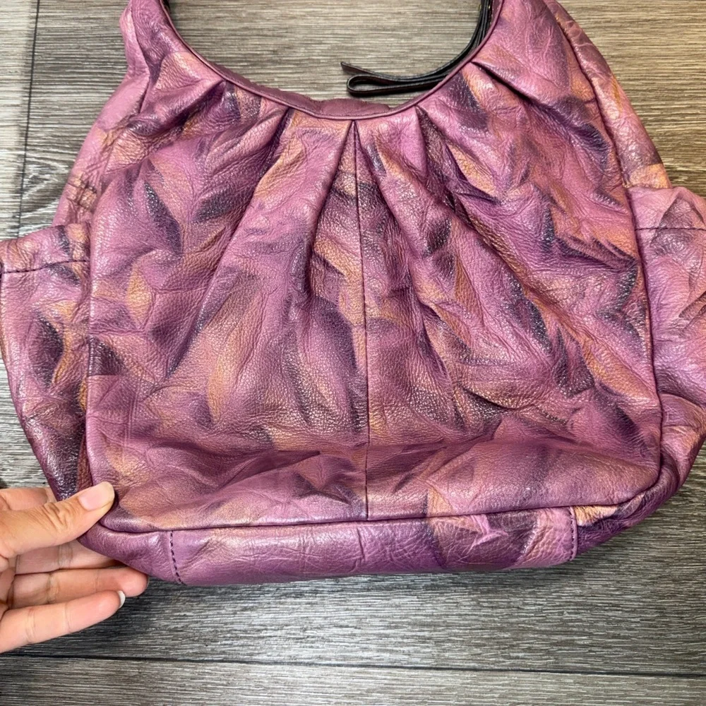 Gianni Bini Purple Leather Women's Bag